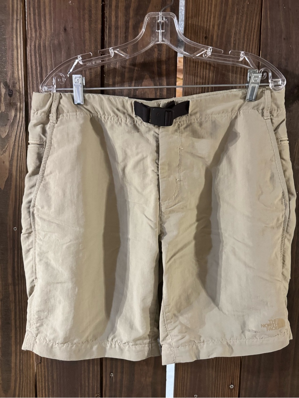 The North Face Men’s Khaki/Tan Lightweight Outdoor Shorts